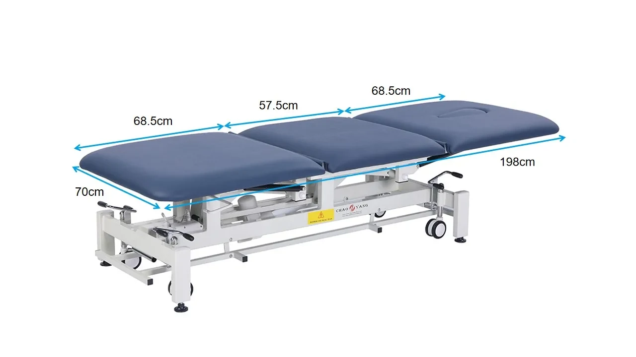PosturalCare Essential PC-1M — table électrique kiné en cabinet professionnel